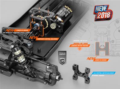 UK-Alu Central Bulkhead - Low X-RAY