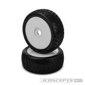 UK-Falcon - 1/8 Buggy Pre-mounted Tires (2) J-CONCEPTS