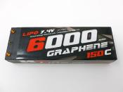 UK-Accus Stick 6000 mAh 150C Graphène Low Gravity 2S1P /PK4MM WS-LINE