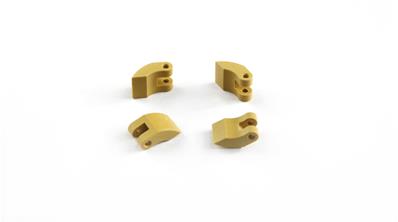 UK-Clutch shoe 4-pin yellow (4) SERPENT RACING