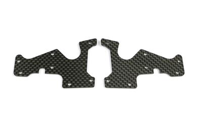 UK-Wishbone insert carbon FR Lower SRX8 (2) SERPENT RACING