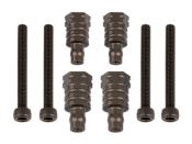 UK-RC8B4 FT Shock Bushings, 14mm & 17mm, aluminum TEAM-ASSOCIATED