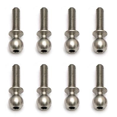UK-Heavy-duty Ballstuds, 10 mm, long neck TEAM-ASSOCIATED