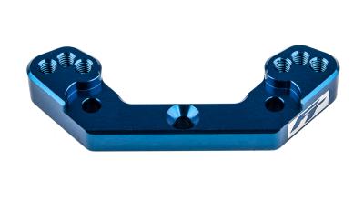 UK-RC10B6.2 FT Rear Ballstud Mount, +2mm, blue TEAM-ASSOCIATED