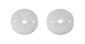 UK-FT 13mm Shock Pistons, 2.0mm, 2x1.5 TEAM-ASSOCIATED