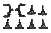 UK-RC10B7 Caster and Steering Blocks TEAM-ASSOCIATED