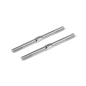 UK-Titanium Adjustable Turnbuckle 55mm M3.5 L/R (2) HUDY