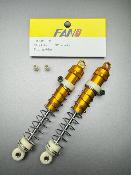 UK-Shock kit, 1.32 stroke, Golden body and Golden cap FAN RC