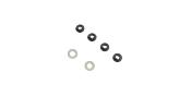 UK-King Pin Sleeve Set Inferno MP10/MP11 (4) KPI KYOSHO