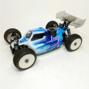 UK-Beretta Buggy Body (clear) for Mugen MBX8R and Sworkz Nitro and electric buggies LEADFINGER RACING