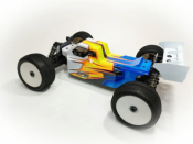 UK-LFR Truck/ Bruggy body (clear) for Tekno ET410 2.0 LEADFINGER RACING