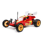 UK-1/16 Mini JRX2 Brushed 2WD Buggy RTR, Red LOSI