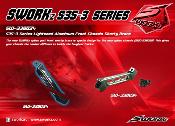 UK-Lightened Aluminum Front Chassis Brace Short SWORKZ