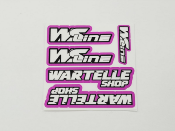 UK-Stickers WSLine / Wartelle Shop 75x75 (différentes couleurs) WS-LINE