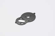 UK-Motor Plate 2.5mm (Black) x1pcsPR RACING