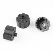 UK-Differential Case (f/c/r, composite, 3pcs) TEKNO-RC