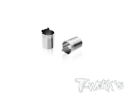 UK-Stainless Steel Steering Sleeve ( For Team Associated RC8 B4.1/B4/T4 ) T-WORKS