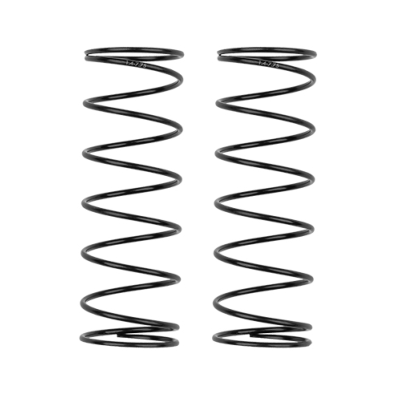 UK-16mm Shock Springs, Green 3.70 lb/in, L66, 7.75T, 1.4D TEAM-ASSOCIATED
