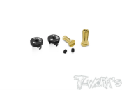UK-Polarity Heatsink Long Connector 5mm Black (2) T-WORK'S