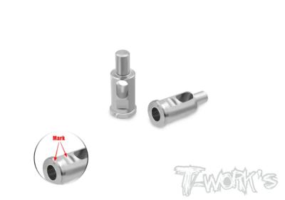 UK-Titanium King Pin L ( Kyosho MP11 ) 2pcs. T-WORK'S
