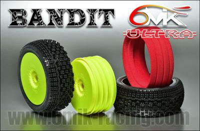 Tyres 1/8th TT 6-Mik Un-glued