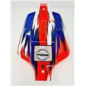 UK-Painted body ST-4 Falcon blue/orange/white for S35-4E SWORKZ