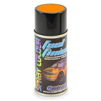 UK-FAST FINISH COSMIC GLO ORANGE SPRAY PAINT 150ML FASTRAX