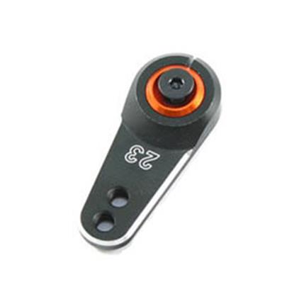 UK-23T BLACK ALUMINIUM SERVO HORN (KO/SANWA) FASTRAX