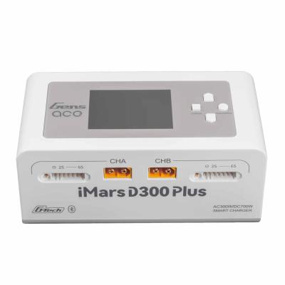 uk-Charger iMars D300 PLUS Dual Channel Blanc GENS ACE