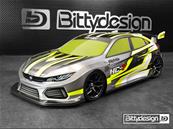 UK-HC-F 1/10 FWD body BITTYDESIGN