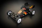 UK-Retro-mod body and wing (clear) for the Losi Mini-B LEADFINGER
