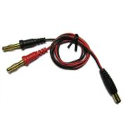 UK-Futaba (2.1+) Charger Lead -TX 22AWG 60cm Pvc Wire ETRONIX