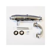 UK-Tuned pipe with manifold 2500 CT-Turbo EFRA 2041 MIELKE
