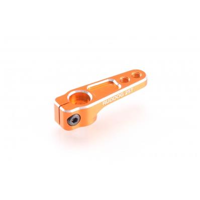 UK-Aluminium Servo Horn 25T Orange RUDDOG