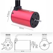 UK-Combo 1/10 ESC 80A + Brushless motor 3665 3500kV SURPASS HOBBY