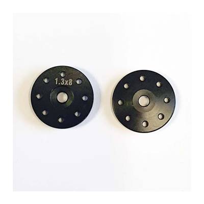 UK-S35 Series BBS System Shock Piston 1.3mmX8 Straight Holes (BK) SWORKZ