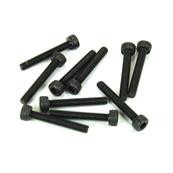 UK-3x20mm Cap Head Screws (black, 10pcs) TEKNO-RC