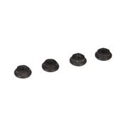 UK-4mm Low Profile Serrated Nuts (4) LOSI