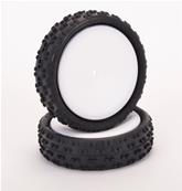 UK-Cut Stagger Low Pro-Yel-Pre-Glued Hex (pr) SCHUMACHER RACING