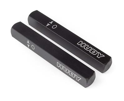 UK-Chassis Droop Gauge Support Blocks for 1/10 (2) HUDY