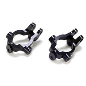 UK-Aluminum Inclined King Pin Spindle Carriers (2) 10-Degree LOSI
