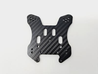 UK-Carbon 4mm rear shock tower for Hyper VS2  LR PROD