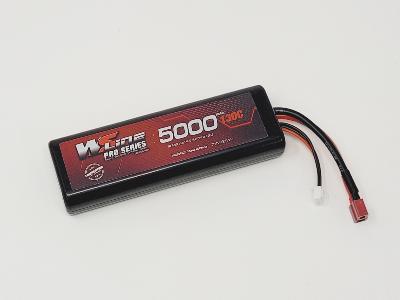 UK-Accu Stick 5000 mAh 2S 7.4V 130C (prise DEAN intégré) WS-LINE
