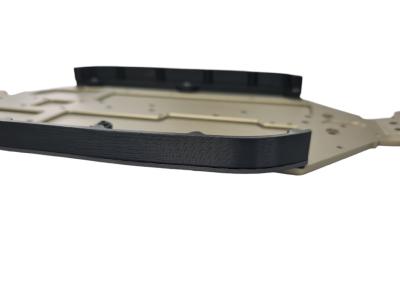 UK-Machined Carbon Chassis Protection Flaps + 3D  for wide bodywork EB48 2.X WS-LINE