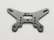 UK-Rear Shock Tower +3mm Carbon 4mm for Asso B74.2 LR PROD