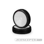 UK-Pin Swag 2wd Front Pre-mounted on white wheels J-CONCEPTS