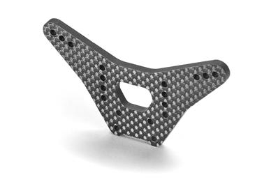 UK-Graphite Shock Tower Rear 3.5mm - Lower X-RAY