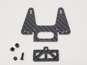 UK-Carbon Front shock tower + Shim for Cougar Classic LR PROD