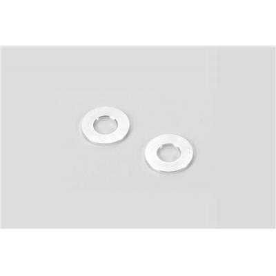 UK-Pivot ball camber alu shim 6x13x1 (2) X-RAY