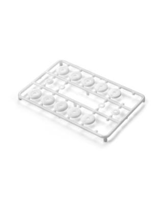 UK-Shock Pistons - Complete Set - Delrin- Big Bore X-RAY